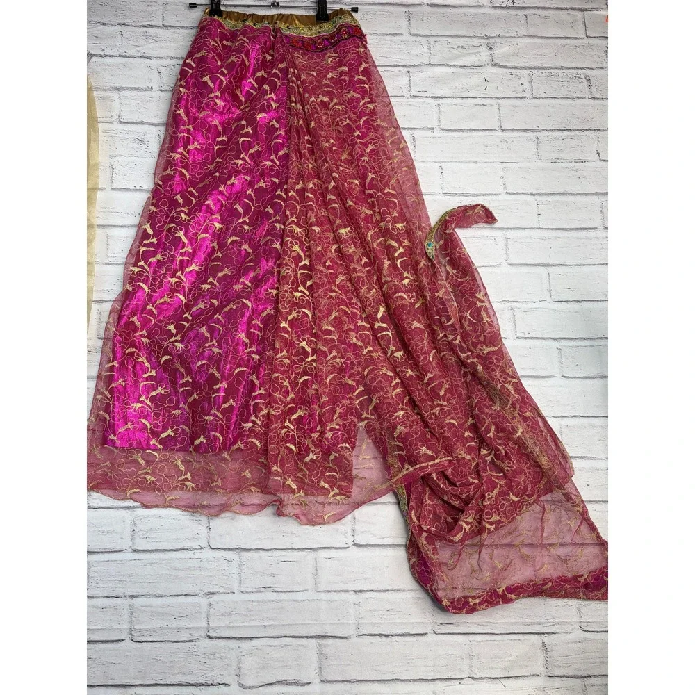 Chasing Fireflies Wishcraft Maharani Costume Girls 8 Pink Gold